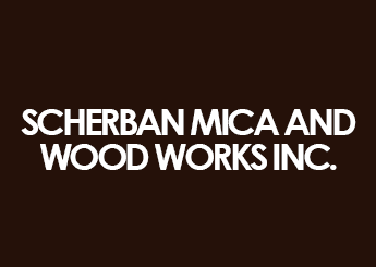 Scherban Mica and Wood Works Inc. Logo